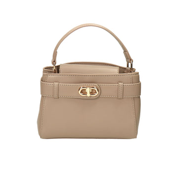 Azade  handle bag mini taupe